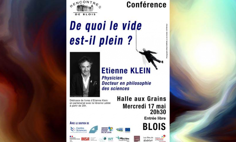 conférence Etienne Klein à Blois