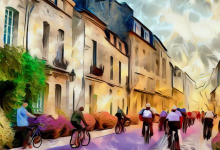 plan vélo à Blois