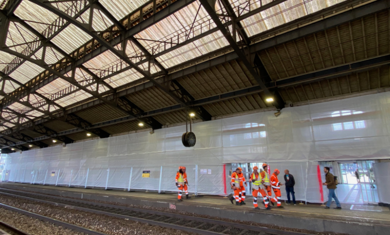 travaux gare Blois-Chambord