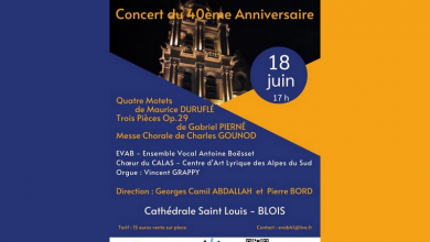 40e anniversaire de l'Ensemble Vocal Antoine Boësset