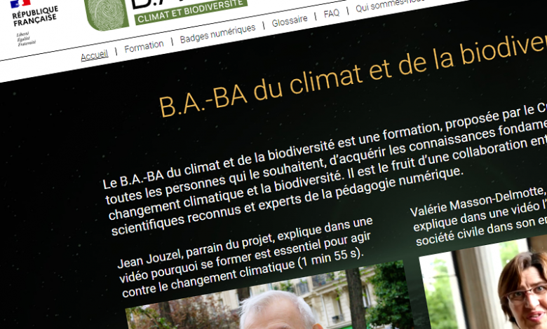 Le Cned lance le B.A.-BA du climat et de la biodiversité