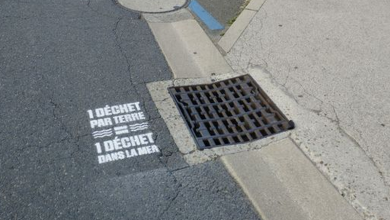 déchet dans la mer