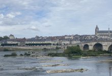 vestiges du pont à Blois