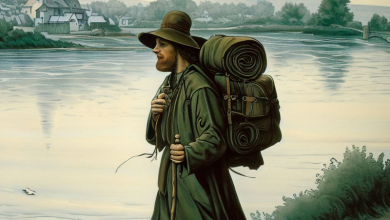 pèlerin Compostelle