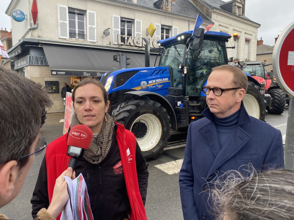 Jeanne Hermant, présidente des Jeunes Agriculteurs de Loir-et-Cher