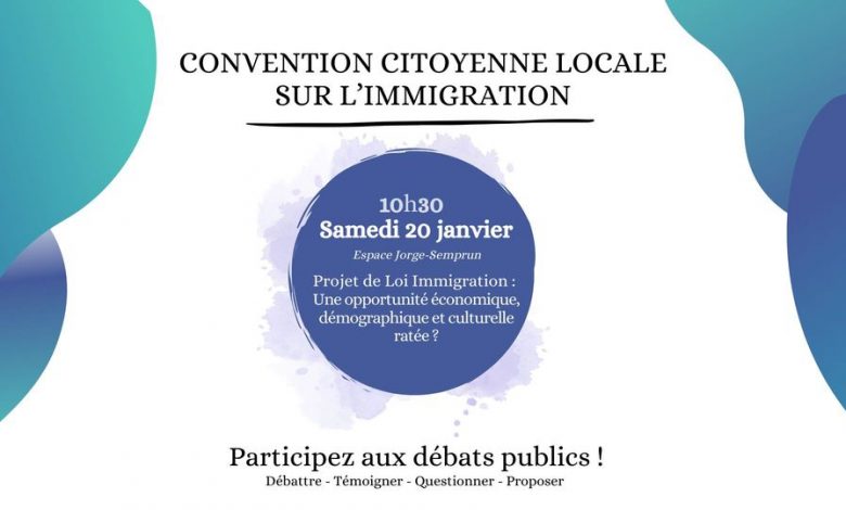 convention citoyenne immigration Blois