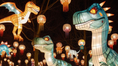 lanternes dinosaures