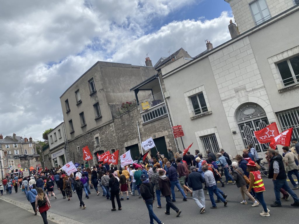 Mobilisation contre le RN à Blois