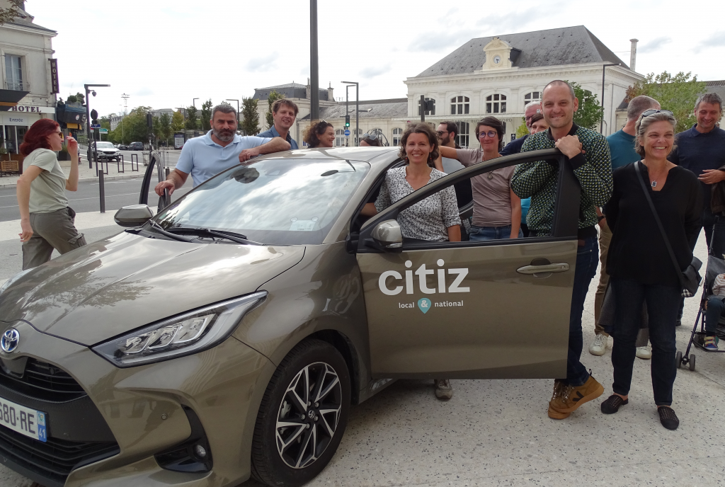 première voiture en autopartage coopératif à Blois