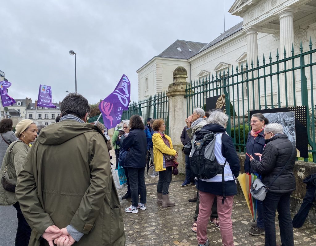 Mobilisation à Blois