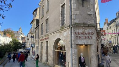 commerce en centre-ville de Blois