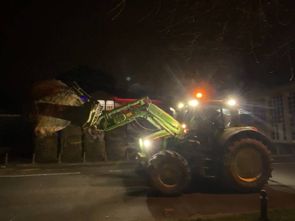 agriculteurs en colère à Blois