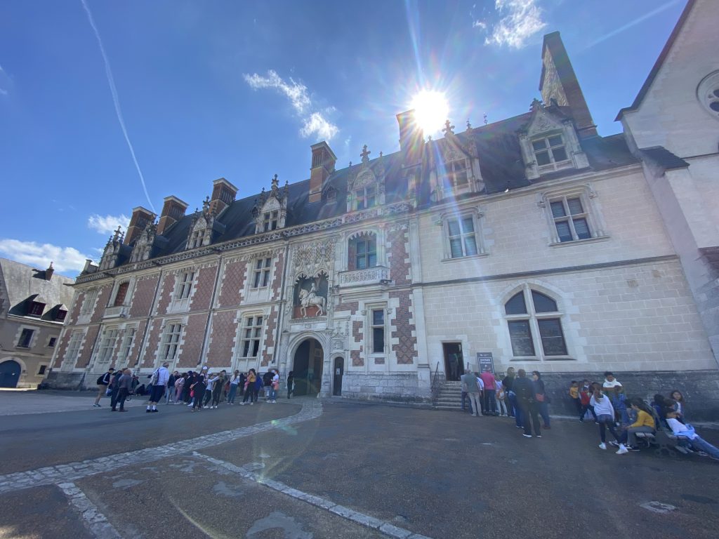 place du Château à Blois