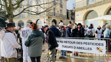 apiculteurs mobilisés à Blois