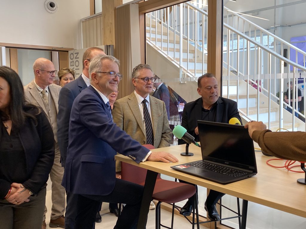 inauguration Cité du Numérique