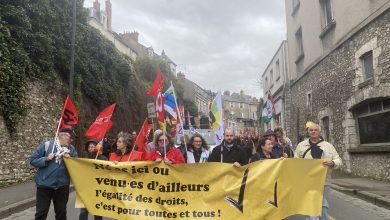 manif anti raciste à Blois