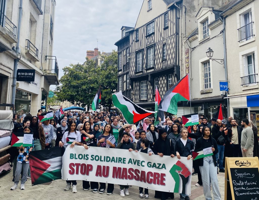 Blois avec Gaza