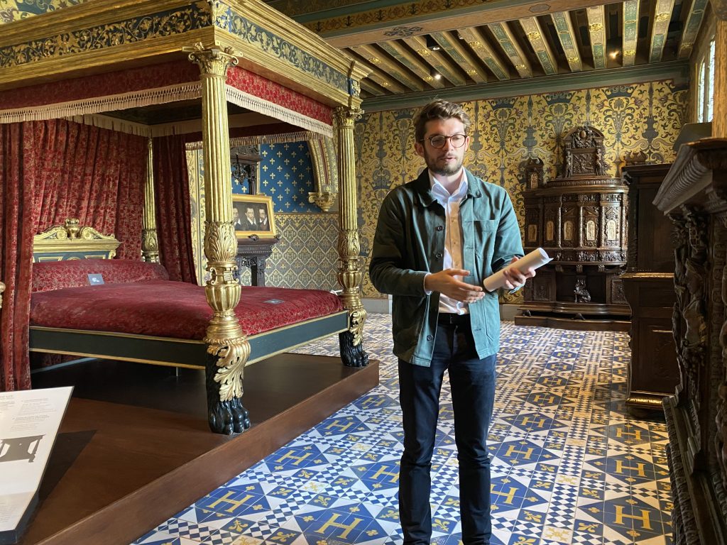 chambre du roi au château royal de Blois