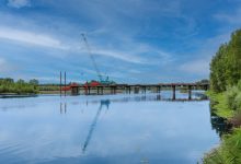 Passerelle sur la Loire