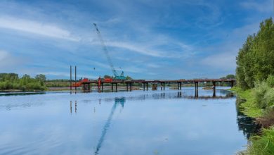 Passerelle sur la Loire