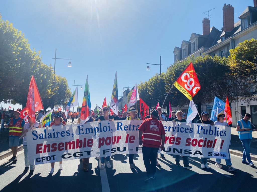 manif à Blois