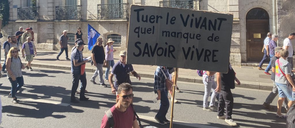 manif à Blois