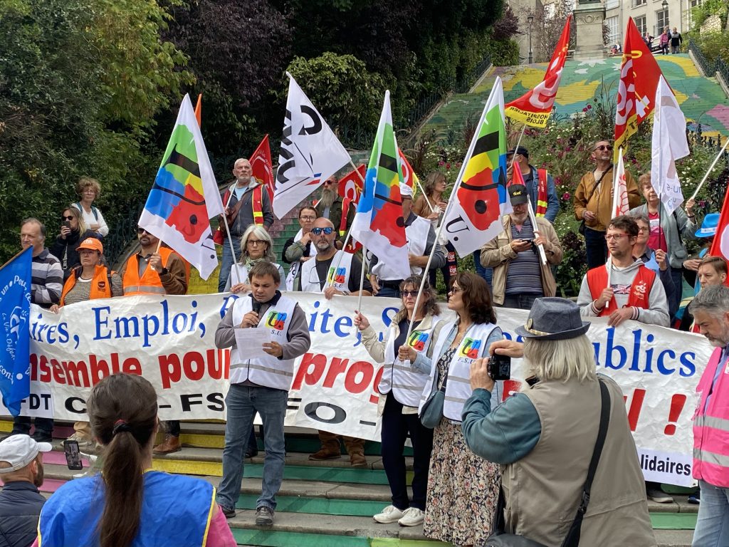 Mobilisation à Blois