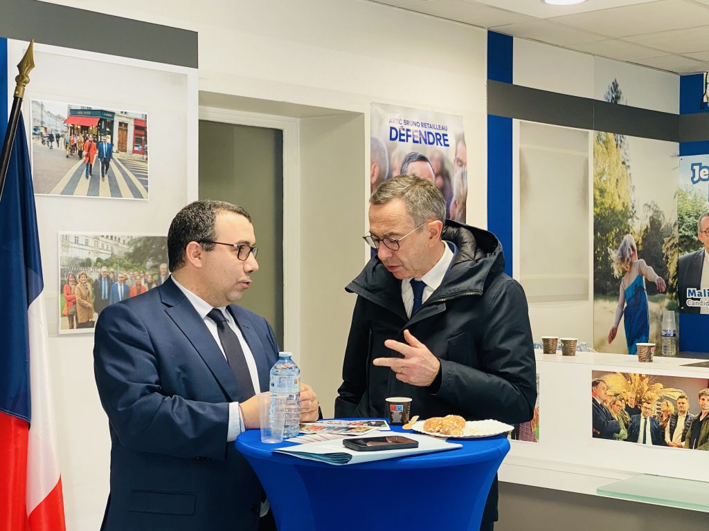 Bruno Retailleau à Blois