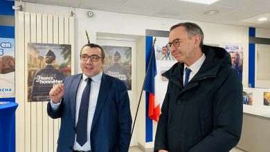 Malik Benakcha et Bruno Retailleau