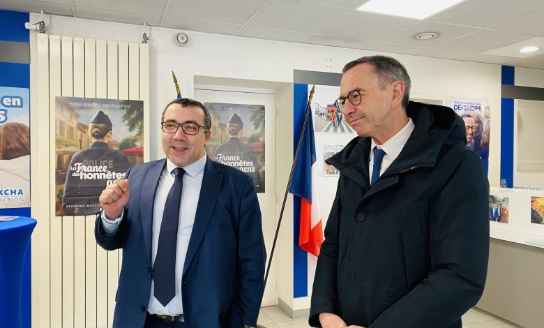 Malik Benakcha et Bruno Retailleau