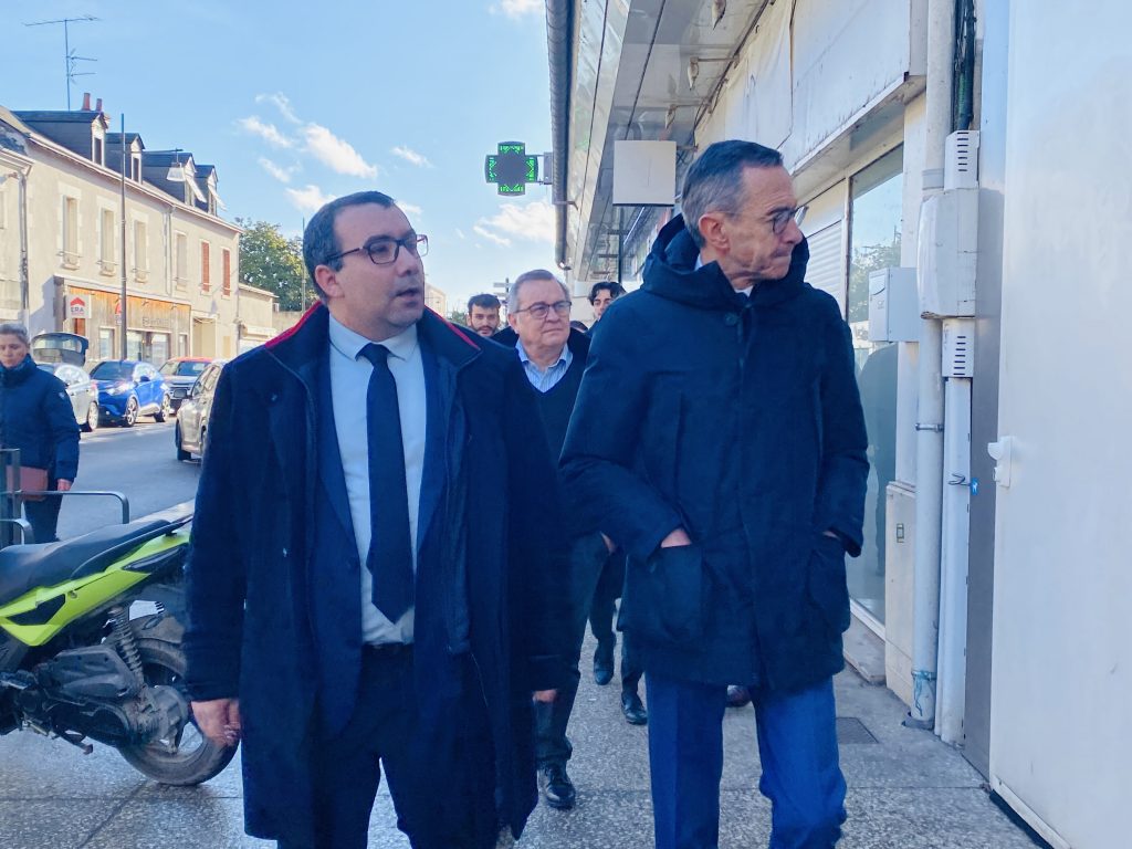 Malik Benakcha et Bruno Retailleau