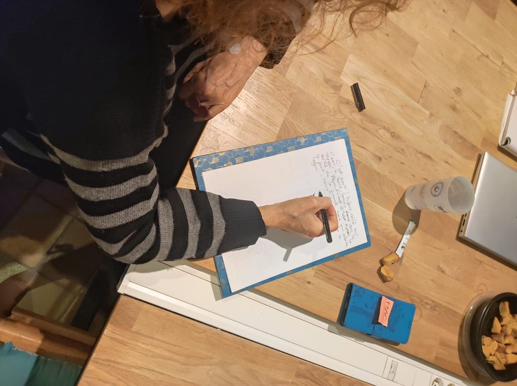 atelier d’écriture