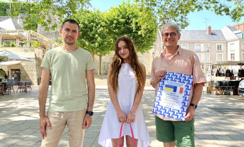 Serhii Oliinyk, Veronika Prasolova et Jean-Marie Génard