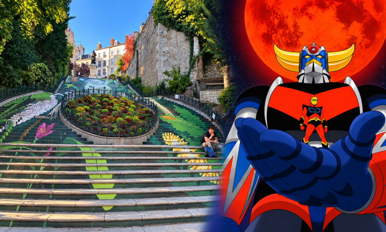 Escalier Goldorak