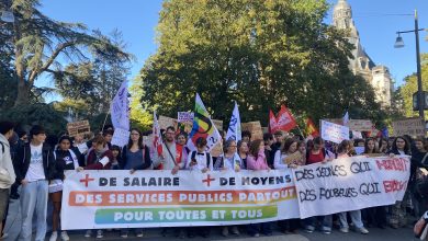 À Blois, environ 1 200 manifestants dans la rue pour l’Éducation