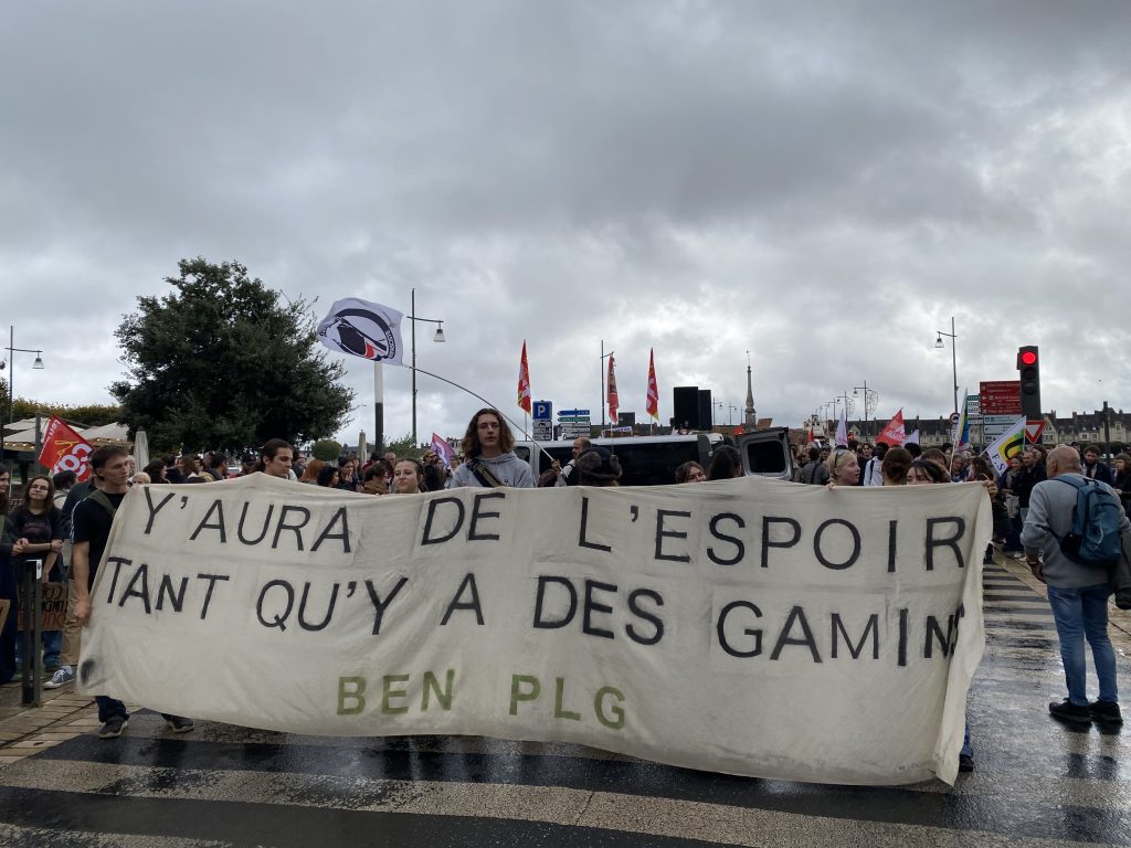 manif lycéenne