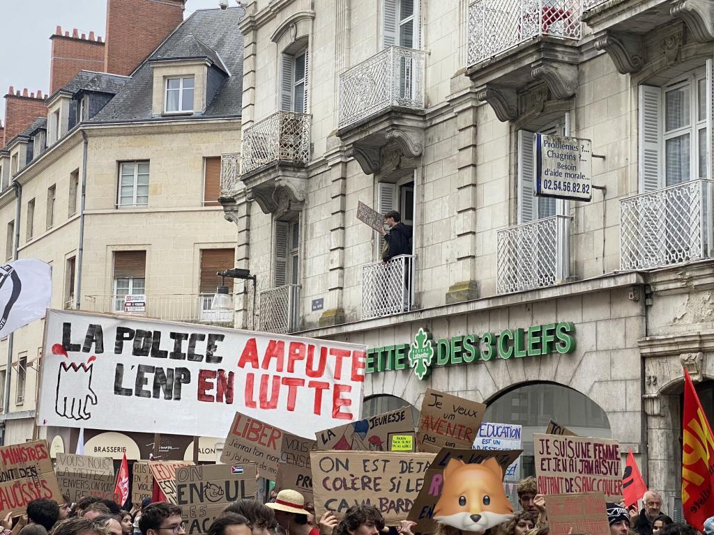 manif lycéenne
