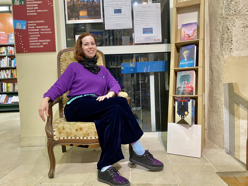 Loren Troubat à la librairie Labbe