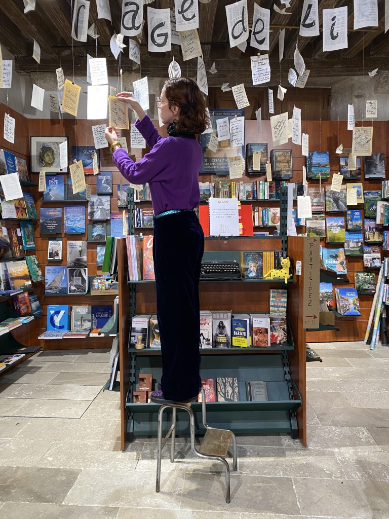Loren Troubat à la librairie Labbe